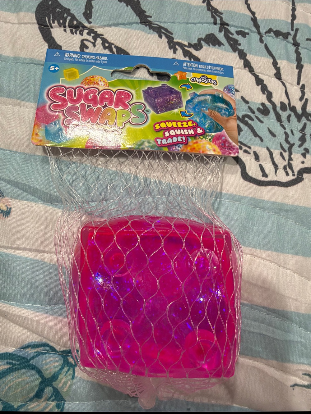 Pink Squeeze & Trade Sensory Toy -Squishy